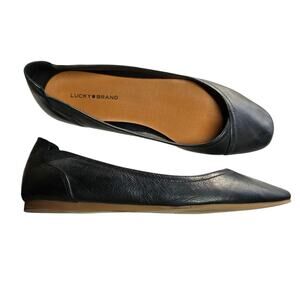 Lucky Brand Arin Leather Ballet Flat